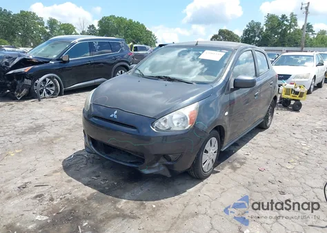 2014 Mitsubishi Mirage De from USA, damaged, VIN ML32A3HJ1EH009354